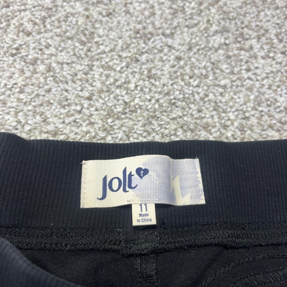 Jolt‎ Leggings Womens 30 Black Jegging Skinny Pull On Elastic Waist Stretch - Picture 2 of 9